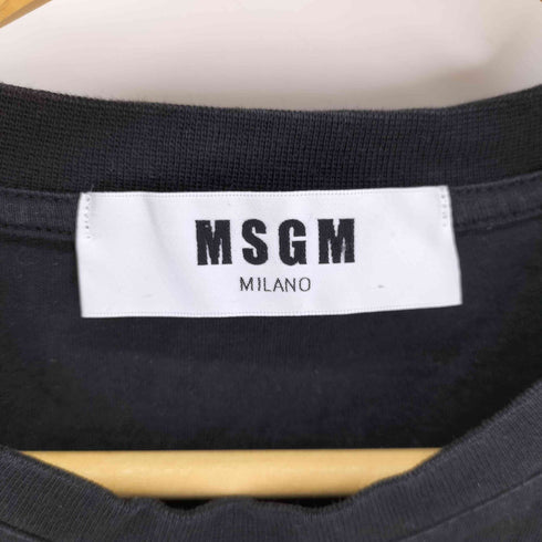 エムエスジーエム MSGM ロゴ Tシャツ メンズ import:S