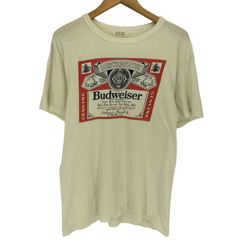 サントリー SUNTORY ORIGINAL DESIGN 90S 企業ロゴプリント シングルステッチ クルーネックTシャツ メンズ
