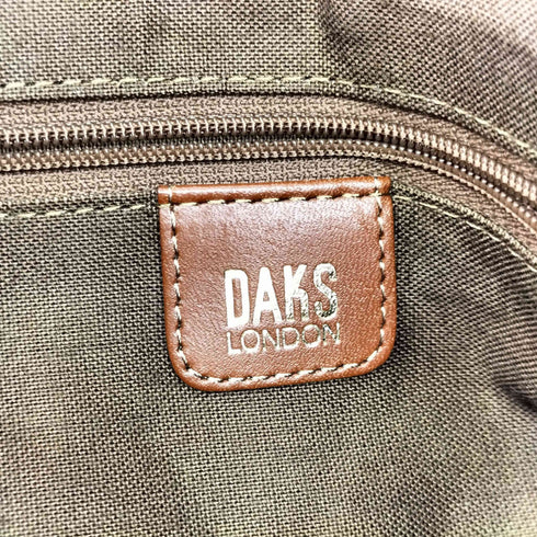 ダックス DAKS チェック ミニボストンバッグ レディース