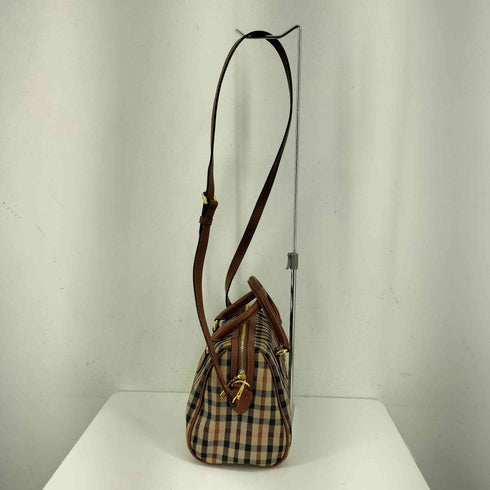 ダックス DAKS チェック 2WAY ショルダーバッグ レディース