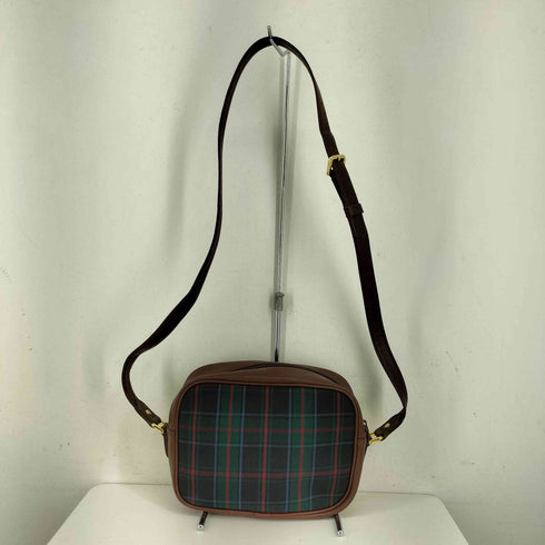 ダックス DAKS チェック切替 ショルダーバッグ レディース