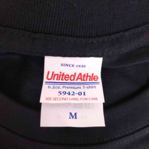 ユナイテッドアスレ UNITED ATHLE カジュアルロゴプリントTシャツ メンズ M