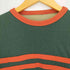 70~80s ドッキング ボーダー リンガーTシャツ メンズ
