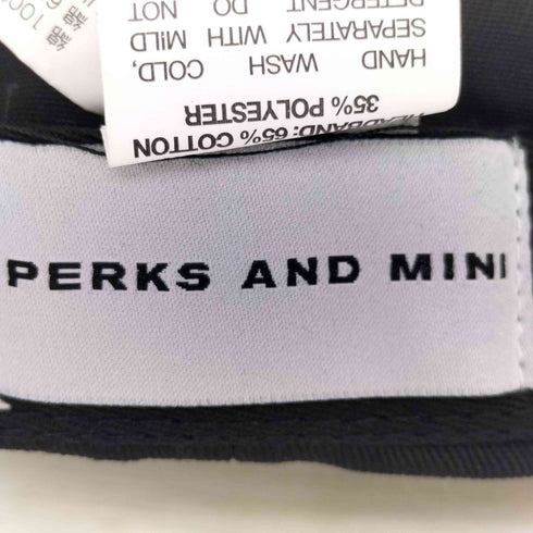 パムパークスアンドミニ P.A.M. PERKS AND MINI アーティストコラボキャップ メンズ