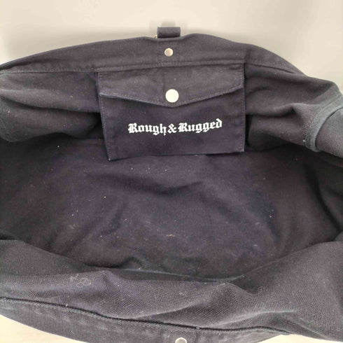 ラフアンドラゲッド ROUGH AND RUGGED Built for Speed プリント ショルダーバック ニュースペーパーバック メンズ