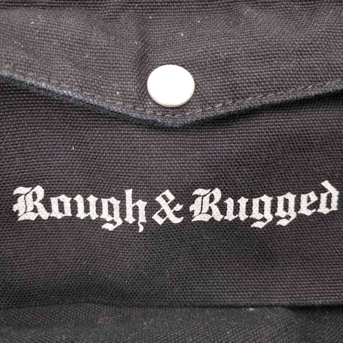 ラフアンドラゲッド ROUGH AND RUGGED Built for Speed プリント ショルダーバック ニュースペーパーバック メンズ