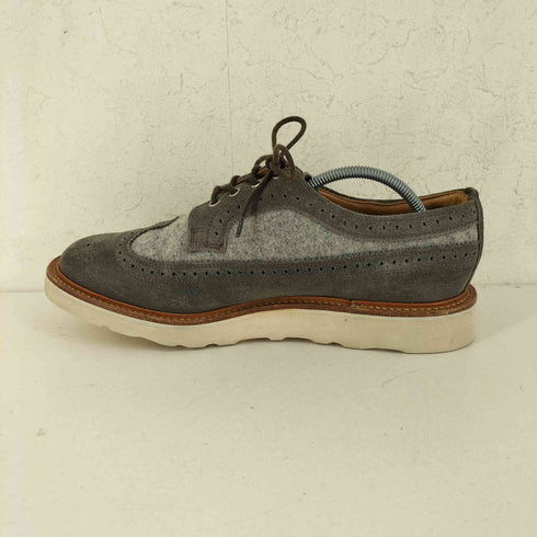 Heather Grey Wall ウイングチップ フェルトデザイン スエードシューズ domestic メンズ 9