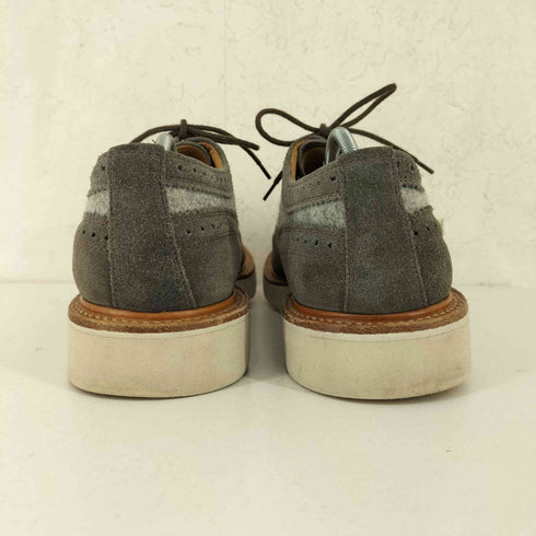 Heather Grey Wall ウイングチップ フェルトデザイン スエードシューズ domestic メンズ 9