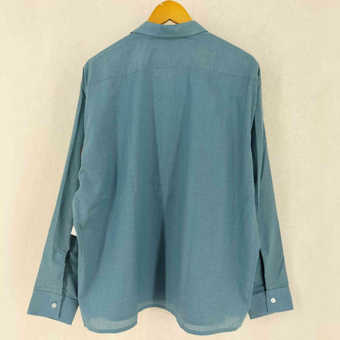 ヴァンヒューゼン VAN HEUSEN 60s 襟芯 ポリコットン 長袖 オープンカラーシャツ メンズ XL