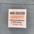 ヴァンヒューゼン VAN HEUSEN 60s 襟芯 ポリコットン 長袖 オープンカラーシャツ メンズ XL