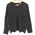 Westbound 韓国製 総柄 ウール混 アクリル Vネックニット メンズ import:XL