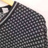 Westbound 韓国製 総柄 ウール混 アクリル Vネックニット メンズ import:XL