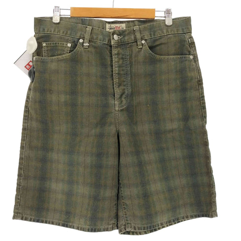 ステューシー Stussy BIG OL SHORT CANVAS PLAID メンズ 32