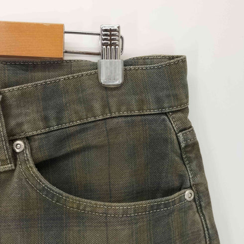 ステューシー Stussy BIG OL SHORT CANVAS PLAID メンズ 32