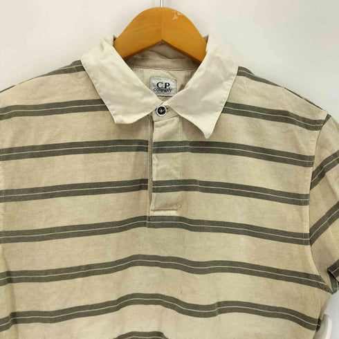 シーピーカンパニー C.P.COMPANY ボーダーポロシャツ メンズ M