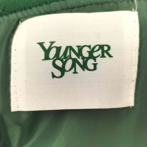 ヤンガーソング Younger Song ロゴ刺繍 ナイロン スタジャン メンズ JPN:M