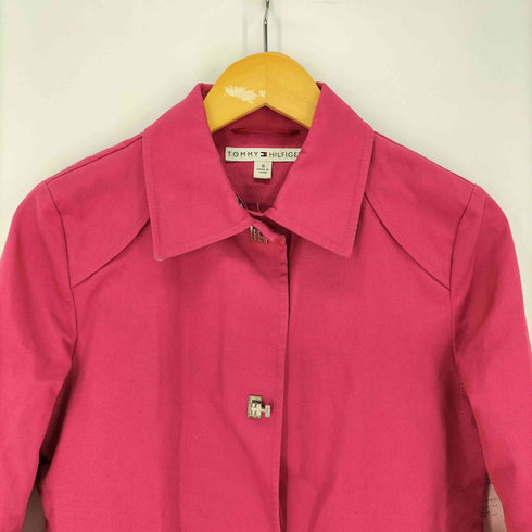トミーヒルフィガー TOMMY HILFIGER ベルテッドステンカラーコート レディース JPN:0