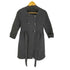 スピックアンドスパン Spick and Span WOOL&CASHMERE&ANGOLA カシミヤ&アンゴラ混 ノーカラーコート レディース JPN:36