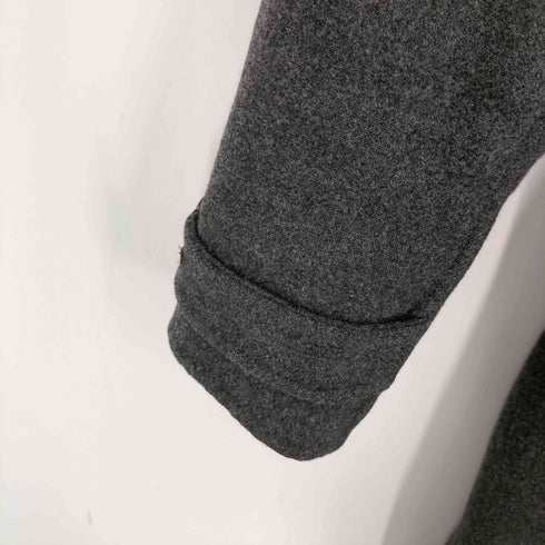 スピックアンドスパン Spick and Span WOOL&CASHMERE&ANGOLA カシミヤ&アンゴラ混 ノーカラーコート レディース JPN:36