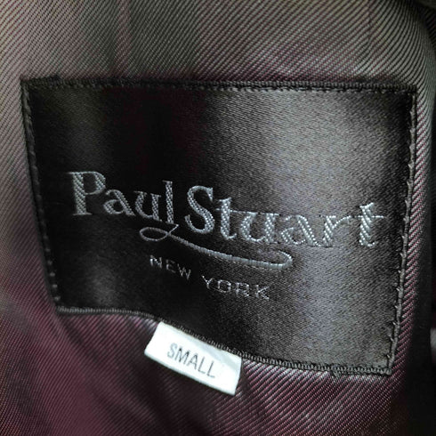 ポールスチュアート Paul Stuart 玉虫 ライナー付き比翼ステンカラーコート メンズ JPN:S
