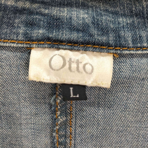 オット otto ビジュー装飾デニムジャケット レディース JPN:L