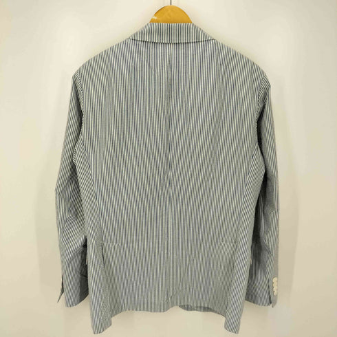 ポロバイラルフローレン Polo by RALPH LAUREN シアサッカーストライプ サマー テーラード ジャケット メンズ 40R