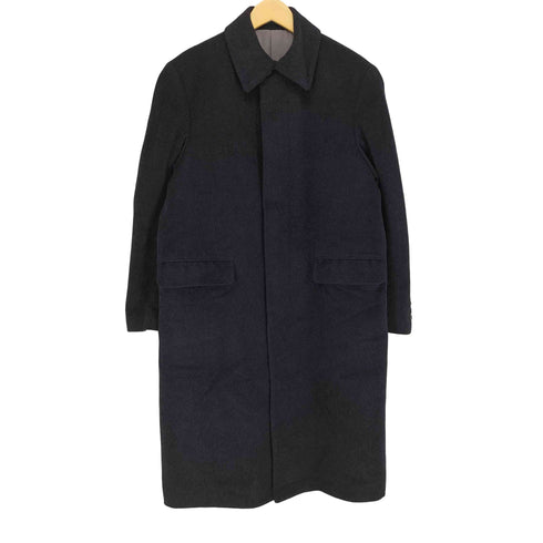 TAYLOR&LITTLEWOOD pure angola アンゴラ100% 比翼ステンカラーコート メンズ JPN:L