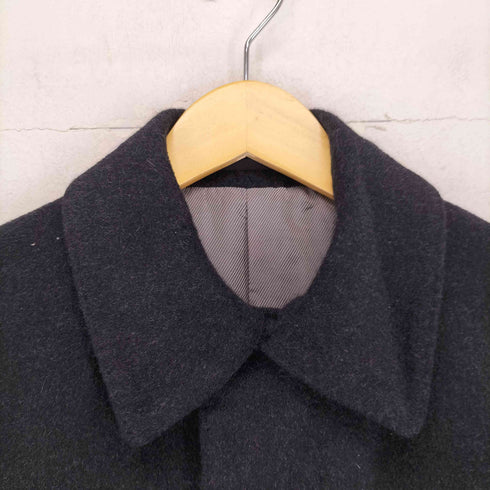 TAYLOR&LITTLEWOOD pure angola アンゴラ100% 比翼ステンカラーコート メンズ JPN:L