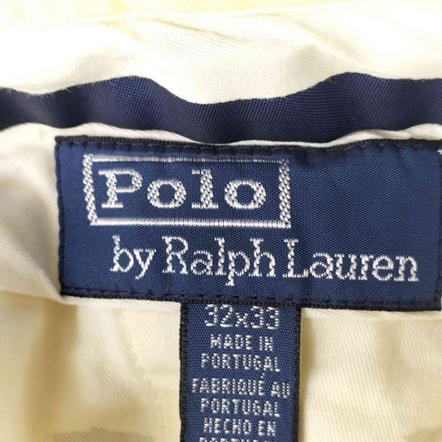 ポロバイラルフローレン Polo by RALPH LAUREN サイドアジャスター リネン スラックス メンズ 32x33