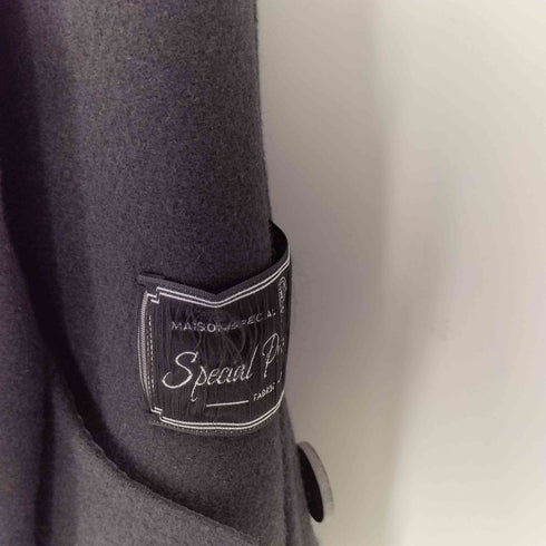 メゾンスペシャル MAISON SPECIAL Super140s Prime-Over Melton Balmachan Coat プライムオーバーメルトンバルマカンコート メンズ 1