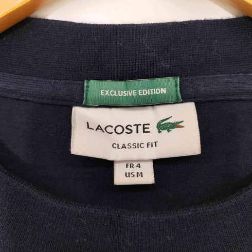 ラコステ LACOSTE EXCLUSIVE EDITION ポケット Tシャツ メンズ import:M