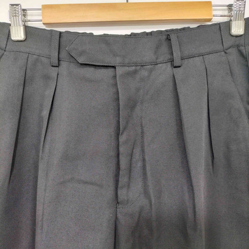 ウィムバイリドム WYM LIDNM HIGH TWISTED GABA WIDE TUCK SLACKS ワイド タック スラックス メンズ JPN:L