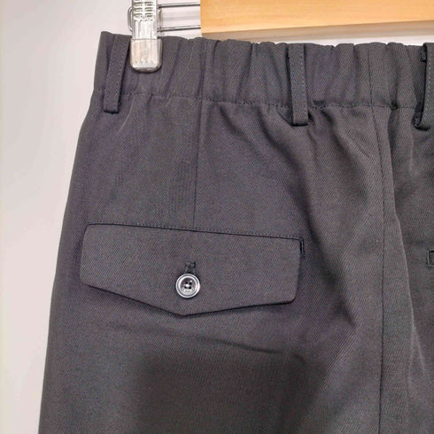 ウィムバイリドム WYM LIDNM HIGH TWISTED GABA WIDE TUCK SLACKS ワイド タック スラックス メンズ JPN:L