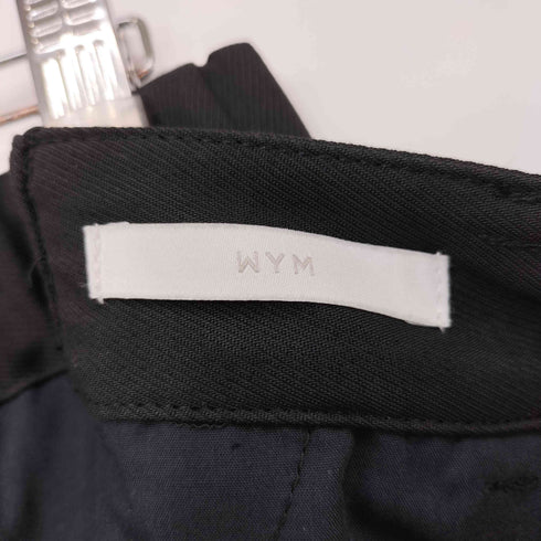 ウィムバイリドム WYM LIDNM HIGH TWISTED GABA WIDE TUCK SLACKS ワイド タック スラックス メンズ JPN:L