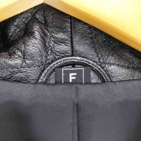 lamb leather リアルレザーコート レディース FREE