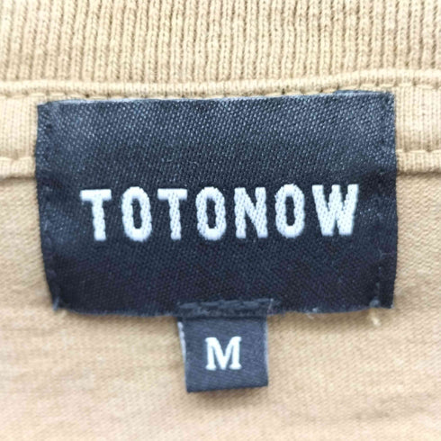 TOTONOW SS T-Shirt メンズ JPN:M