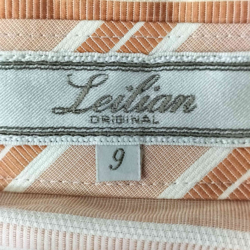 レリアン Leilian 切り替え ストライプ ジャケット レディース 9