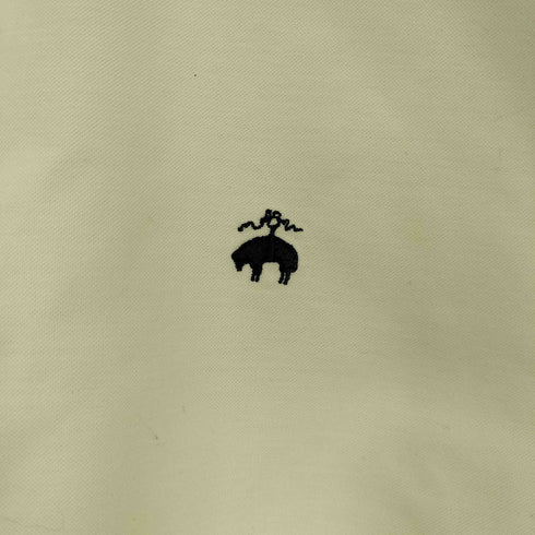 ブルックスブラザーズ BROOKS BROTHERS SLIM ロゴ刺繍 ボタンダウン 半袖シャツ メンズ import:S
