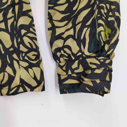 レリアン Leilian 総柄 L/S ハイネック シャツ ブラウス レディース 9