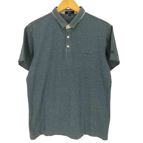 ボスヒューゴボス BOSS HUGO BOSS 袖ロゴ ポロシャツ メンズ import:M