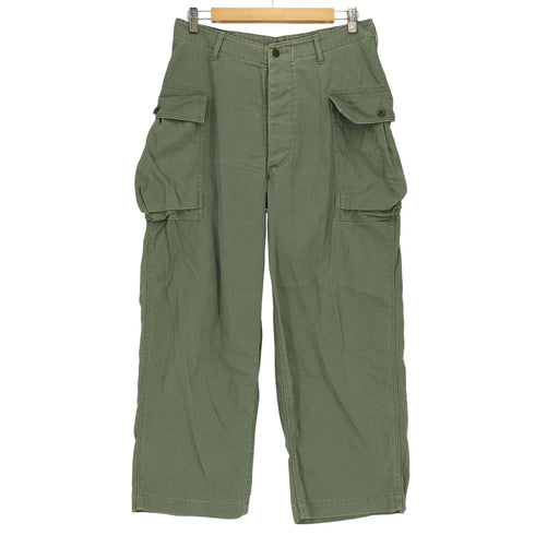 ブラームスルーツストックス blurhms ROOTSTOCK Cotton-HBT 43 Pants FadeSage メンズ JPN:3