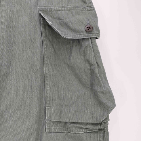 ブラームスルーツストックス blurhms ROOTSTOCK Cotton-HBT 43 Pants FadeSage メンズ JPN:3