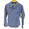 ヴィヴィアンウエストウッドアングロマニア Vivienne Westwood ANGLOMANIA アシンメトリーデザイン ストライプ シャツ メンズ 40