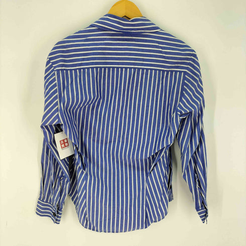 ヴィヴィアンウエストウッドアングロマニア Vivienne Westwood ANGLOMANIA アシンメトリーデザイン ストライプ シャツ メンズ 40