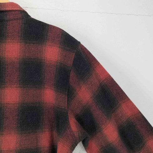 ステューシー Stussy Hank Plaid Zip Shirt メンズ S