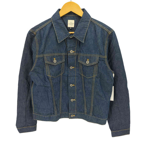 N.Y.C GOODMAN STYLE コットンリネン 月桂樹ボタン トラッカー ジャケット メンズ JPN:46