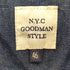 N.Y.C GOODMAN STYLE コットンリネン 月桂樹ボタン トラッカー ジャケット メンズ JPN:46
