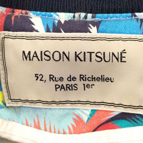 メゾンキツネ MAISON KITSUNE Teddy Jungle JKT テディジャングルジャケット メンズ JPN:M