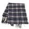 ニューヨーカー NEWYORKER pure cashmere カシミヤ100% チェックマフラー レディース