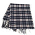 ニューヨーカー NEWYORKER pure cashmere カシミヤ100% チェックマフラー レディース